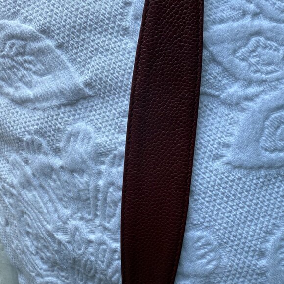 Chanel Burgundy Quilted Mini Bag in Caviar Leather w/ Gold Hardware - Picture 7 of 11